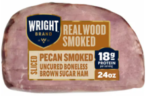 WB PECAN SMOKED BROWN SUGAR BONELESS HAM 1.5lbs